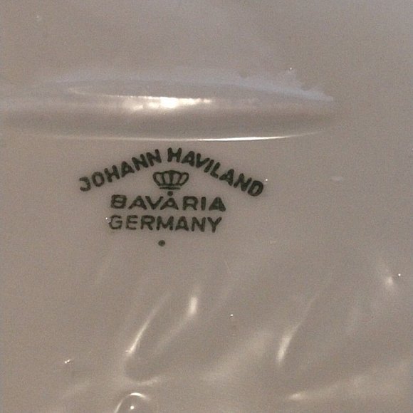 🧈BUTTER DISH NEW Johann Haviland BARVARIA GERMANY FLORAL SPLENDOR - Picture 9 of 11